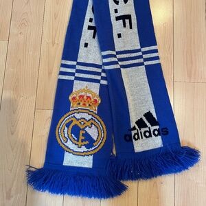 Adidas Real Madrid scarf.